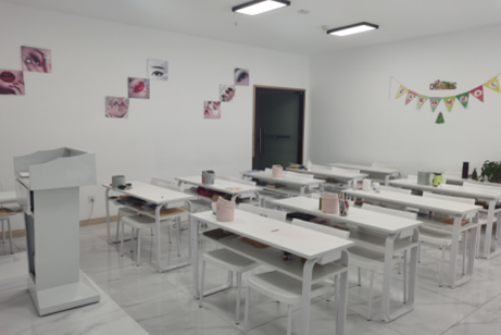 郑州艾尼斯美容美发培训机构-教室环境